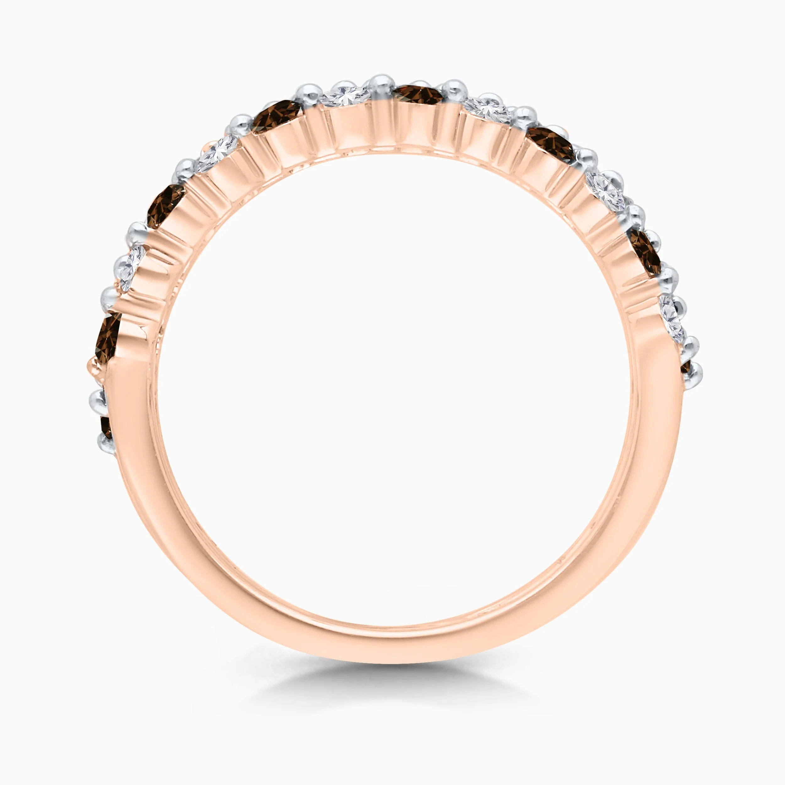 Coco & White Diamond Trio Ring Set - Image 4