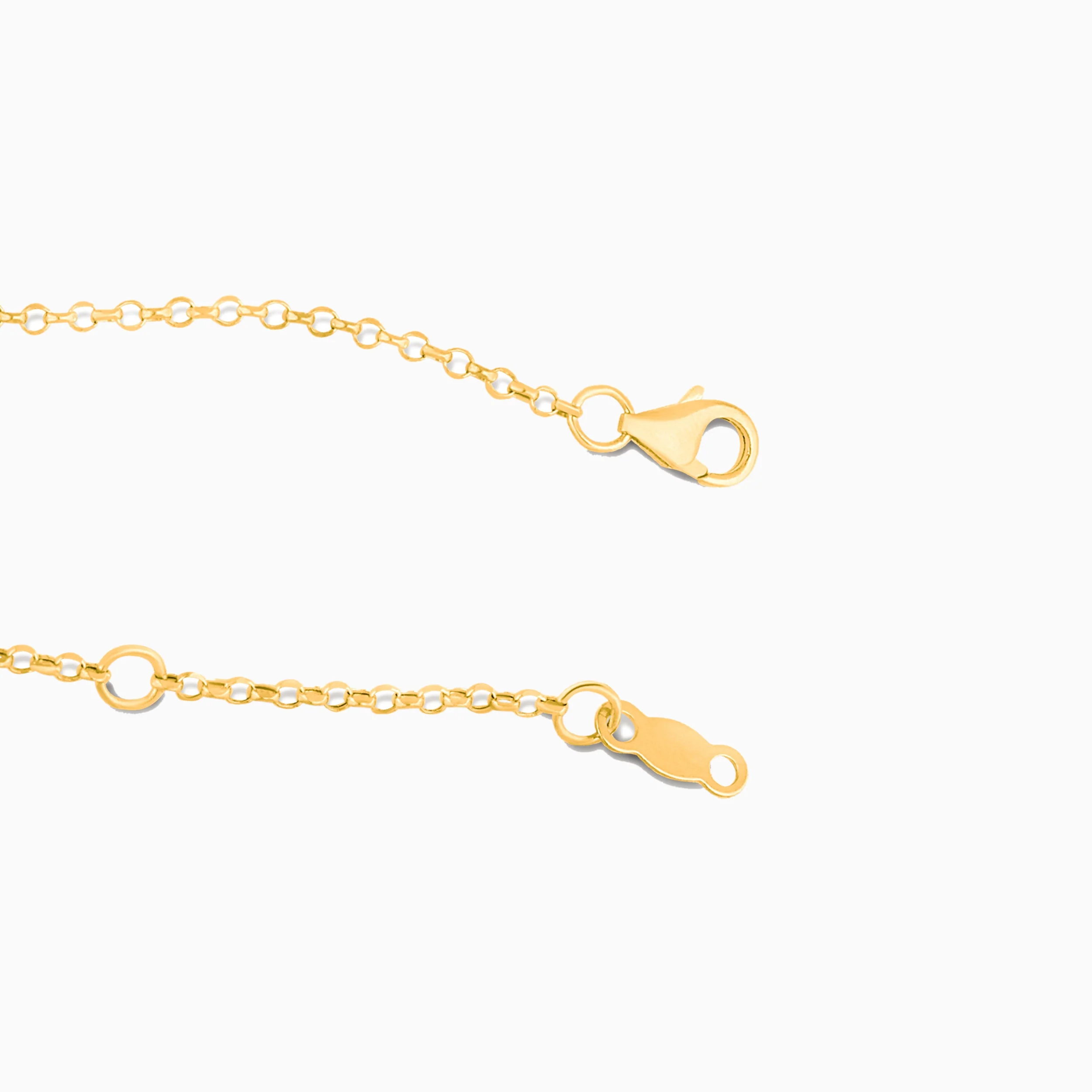 Diamond Chain Link Necklace - Image 4