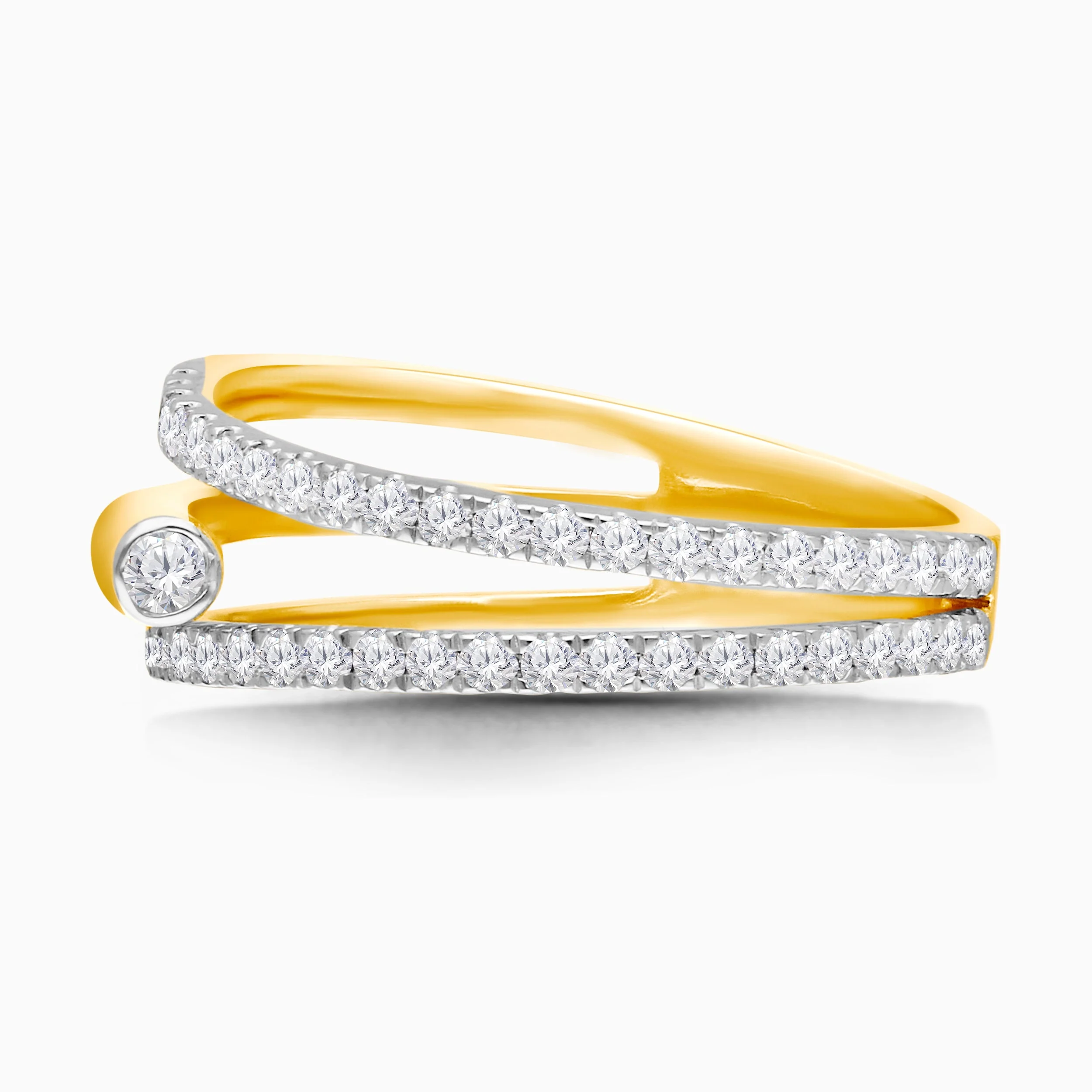 Diamond Corkscrew Ring - Image 3