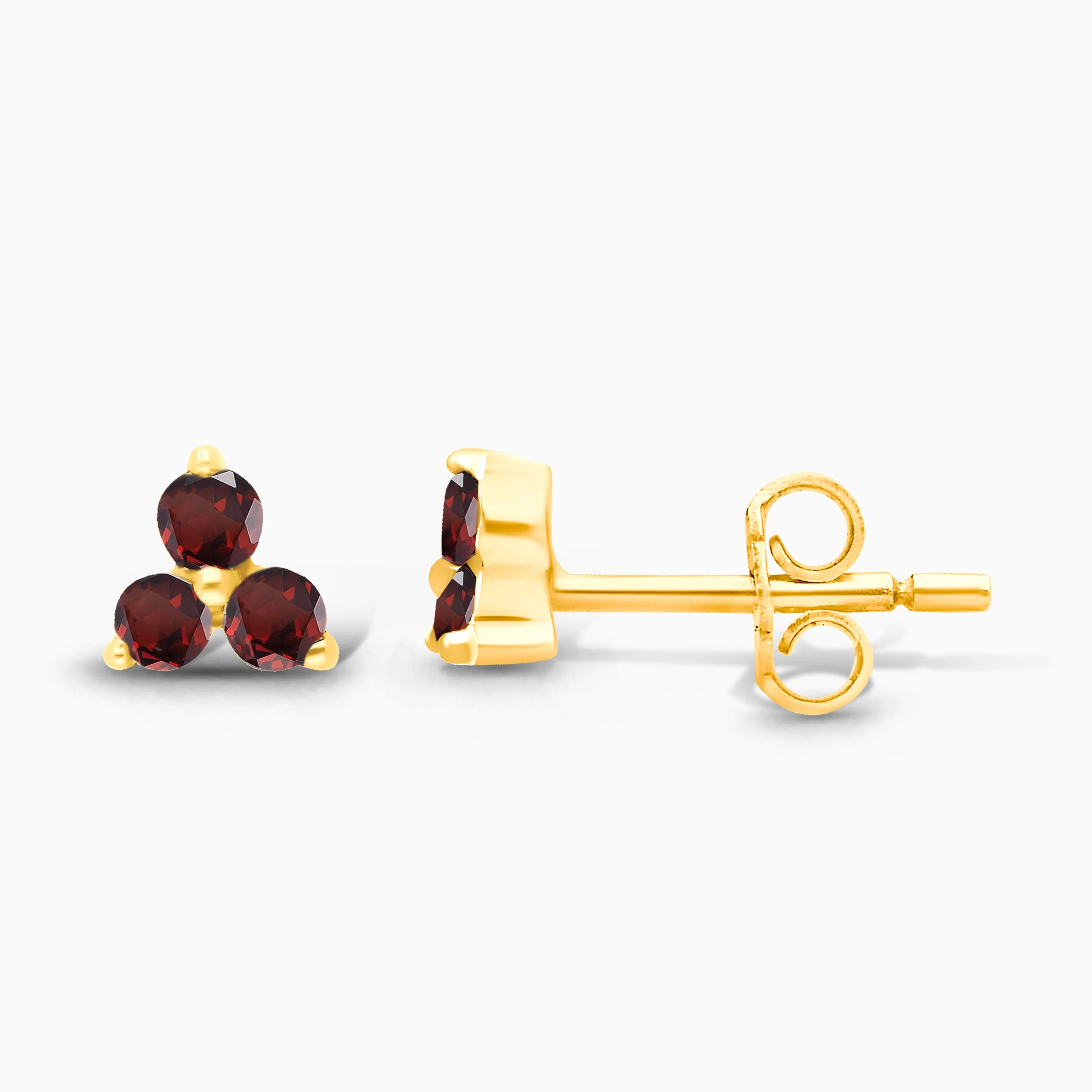 Garnet Trio Studs - Image 3